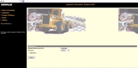 Cat Hydraulic Information Software