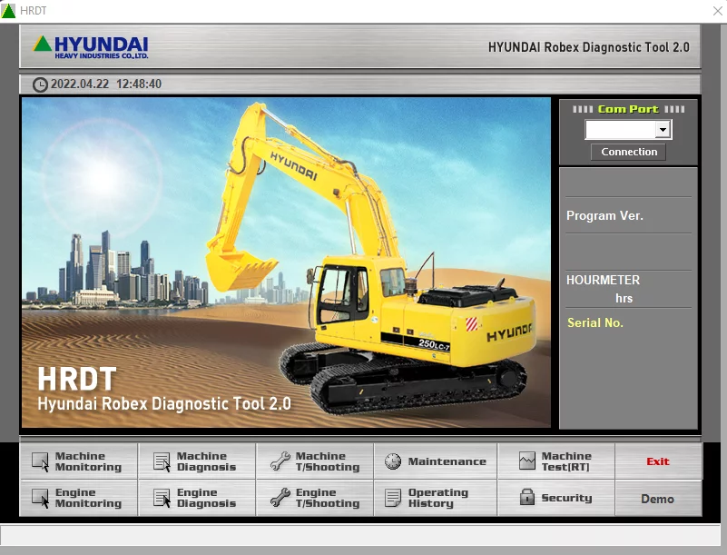 Hyundai Robex Diagnostic Tool (HRDT 2.0)