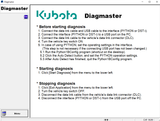 Kubota Diagmaster 2022 level 6
