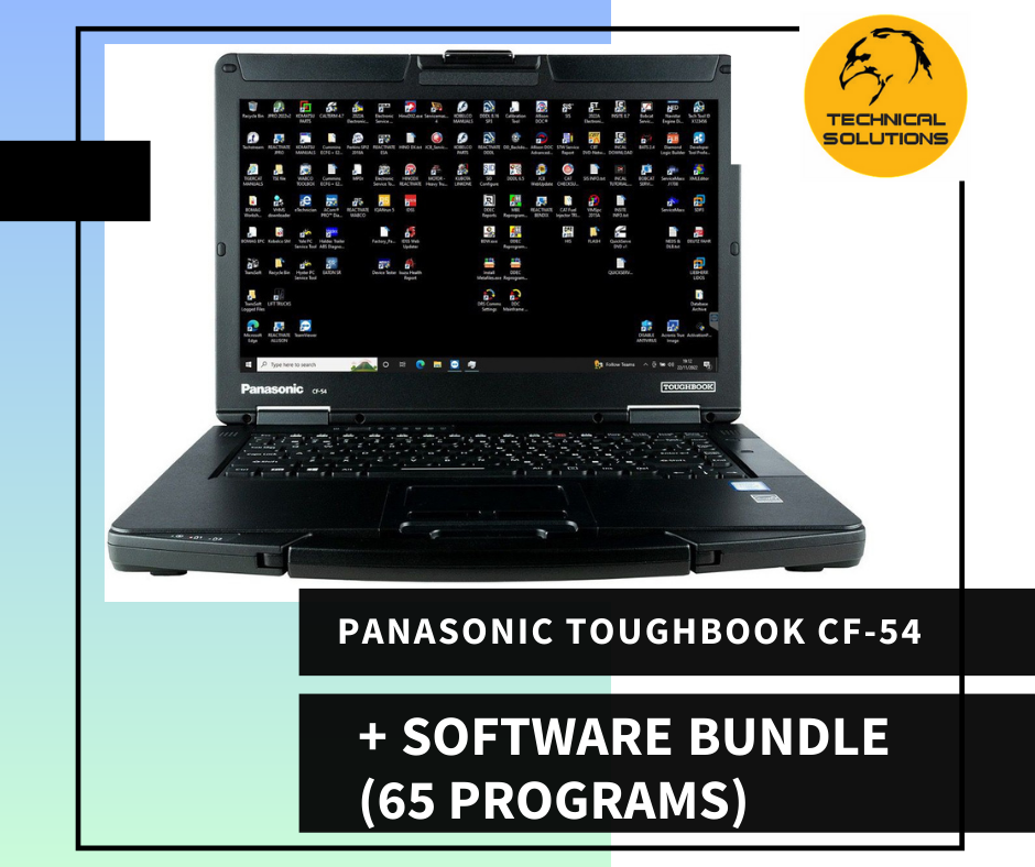 Panasonic Toughbook CF-54 + Software Bundle ( 65 Programs )