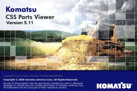 KOMATSU CSS PARTS VIEWER 2019 USA, Japan, Europe